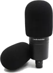 2 Pack YOUSHARES AT2020 Foam Mic Windscreen Pop Filter for Audio Technica Mic