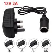 12V 2A Car Cigarette Parts 220V to 12V Portable Lighter Socket Adapter Converter