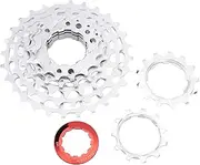 Cycle Cassette Flywheel Replacement High Accuracy Steel and Aluminum 7 Speed Cycle Freewheel Cassette Sprocket