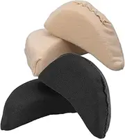 GANAZONO 2Pairs Shoe Toe Filler Inserts for Women of Reusable Half Insoles Soft Sponge Design for Loose Shoes Comfortable Toe Plugs for Better Fit Skin Tone Options