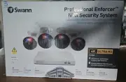 Swann 4 Camera 8 Channel 4K Ultra HD Professional Home NVR Security System