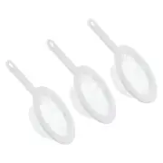 3Pcs 9"x6" 120 Mesh Food Filter Strainer Fine Mesh Sieve Filters Strainers White