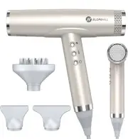 slopehill Professional Hair Dryer with Diffuser, Ionic Hair Dryer