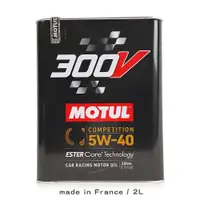 在飛比找蝦皮購物優惠-MOTUL 魔特 300V 5W40 全合成機油 【庫柏蒂諾