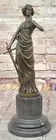 Art Deco Cast Bronze Roman Goddess Minerva Athena Bust Vintage Sale