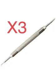3PCS Double Tip Pins Tools Spring Bar For Watch Wrist Strap Removal Fix