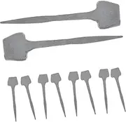 TOBBOMEY 10pcs Horseshoe Nails for Sports Iron Hoof Fixation Tools Unique Design for Secure Horseshoe Attachment Practical and Easy to Use Hoof Nails