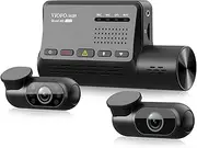 VIOFO A139 3CH 3-Channel Dash Cam with GPS, Black