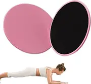Cxiskyu Workout Slider, Exercise Core Slider - Fitness Core Foot Sliding Disc, Multipurpose Floor Slider for Gliding Squats, Pilates, Reverse Knee, Yoga, Core Training