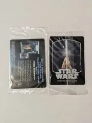 2002 Star Wars Attack of the Clones Sealed Promo Trading Card Game Lucasfilm x2