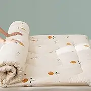 Japanese Futon Mattress, Portable Mattress, Folding Mattress, Single and Double Mattress, Suitable for Campers, Guests, Dormitories