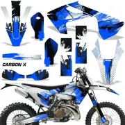 Custom MX Decal Kit Husqvarna TE/FE/TX All Models 17-19 CARBONX BLUE