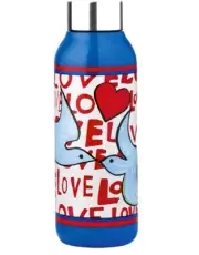 NEW Brighton Water Bottle LOVE DOVES Tom Clancy Design Stainless Steel