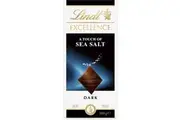 Lindt Excellence Sea Salt Dark Chocolate Block 100g