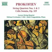 Aurora String Quarte - Strin Quartets 1 & 2 / Cello Sonata [New CD]