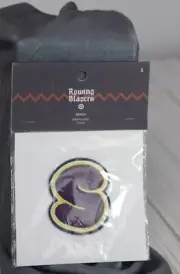 Rowing Blazers x Target Letter S Patch Brand New Limited Edition Purple Gold