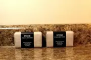Bath & Body Works Mens Stone Shea Butter Cleansing Bar Soap LOT of 2