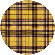 Slipmat Slip Mat Scratch Pad Felt for Any 12" LP DJ Vinyl Turntable Record Player Custom Graphical - Tartan - Macleod