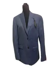 Men's J. Ferrar Suit Jacket-40 Long- Light Blue- Slim
