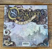 The ONCE UPON A TIME Stack 8”x 8” Glitter PAPER 48 Prints, DIE CUTS WITH A VIEW