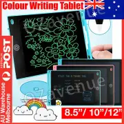 10"/ 12" LCD Writing Tablet Drawing Board Colorful Doodle Handwriting Pad AU