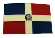 Dominican Republic Flag Belt Buckle Dominicans National Day Western Cowboy Men