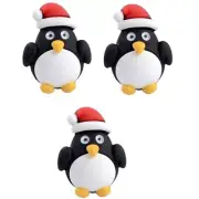 Holiday Penguins - Shelly's Buttons - Christmas Flat Back Embellishments - Craft