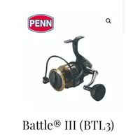 在飛比找蝦皮購物優惠-￼PENN 強力紡車捲線器 BATTLE III代5000型