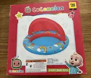 Cocomelon 39 In. Inflatable Shaded Baby Pool Bestway AWESOMENESS!