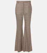 [Joseph] Joseph Stevens wool-blend flared pants AU 6 brown
