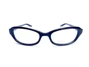 New Barton Perreira Black Oval Wrap Designer Eyeglasses Bla/Sil Jaclyn 52-18-133