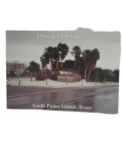 Postcard South Padre Island Texas historic 2004 snowfall Unused
