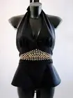 Chloé blouse top Phoebe Philo design Chloe silk halter COLLECTOR vintage 40 8 M