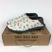 TOMS Rodeo Glow In The Dark Holiday Lights Slippers/Slides Men’s Size 11
