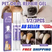 1~3PCS Pet Oral Repair Gel, Pet Teeth Oral Care Gel for Eliminate Bad Breath AC