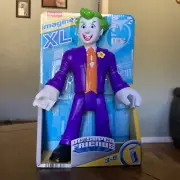 NEW! Fisher-Price Imaginext XL DC Super Friends Batman JOKER 10" Action Figure