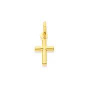 9ct Gold 12mm Cross Pendant