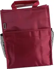 NUOBESTY Organizer Bag Tote Bag Oxford Fabric File Organizer Pouch Side Pocket for School Office