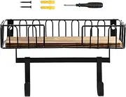 Ironing Board Organizer and Storage Rack - Wall Mount Holder for Iron and Board - Laundry Room Hanger