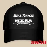 Mesa Boogie Logo Black Hat Baseball Cap Size S/M & L/XL