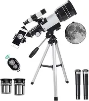 HD Telescope,Astronomical with A Tripod, High-Definition High-Power Refracting Mirror for Beginners Large-Aperture Monoc