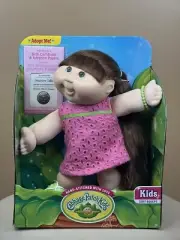 Cabbage Patch Kids Genevieve Calli Nov 10th Soft-Sculpt Doll Pink Dress