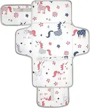 Reusable Changing Table pad with Tissue Pocket Diaper Changing pad Travel for Moms, Dads
