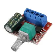 DC5-35V 5A PWM DC Motor Speed Controller LED Light Dimmer Switch 10KHz(Pack G9A8