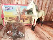 VINTAGE 1981 BARBIE DALLAS BIG JIM KARL MAY WINNETOU HORSE IN BOX 3466 IMPORTED