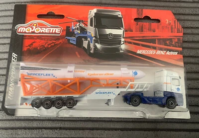 Majorette Transporter Mercedez-Benz Actros Space fleet Brand New & Sealed