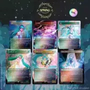 Hatsune Miku: Sakura Superstar FOIL Secret Lair Japanese (JP) Set MTG IN HAND