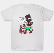 Black Bart Simpson shirt 90's