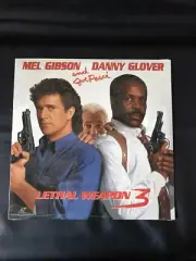 LETHAL WEAPON 3 Widescreen LASERDISC LD Mel Gibson Danny Glover BRAND NEW SEALED