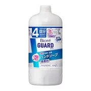 Biore u [Large capacity] Biore Gard Medicinal Foam Hand Soap Unscented Refill 80